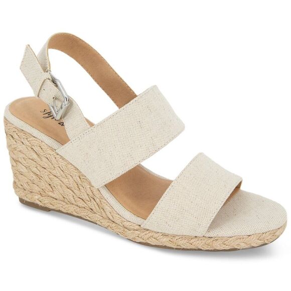 SERENNA Womens Wedge Sandal Open Toe Wedge Sandals - Picture 1 of 8